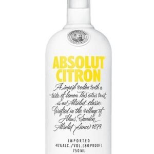Vodka Absolut Citron 750 ml